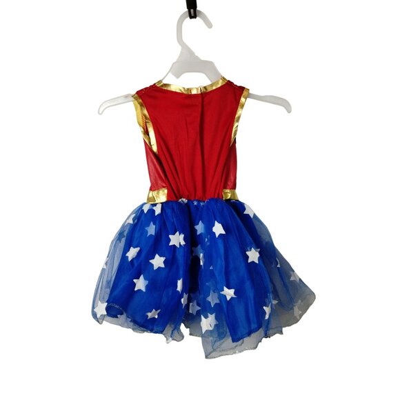 DC Comics Girls XS Wonder Woman Dress only Halloween Costume - Picture 2 of 5